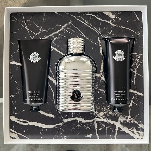 MONCLER Pour Homme 3-Piece Gift Set ForMen (Made in France) New in Box - Picture 3 of 10